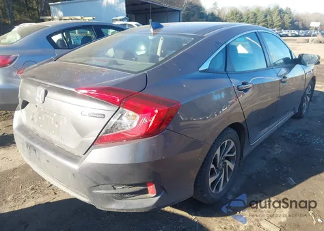 2017 Honda Civic Ex from USA, damaged, VIN 19XFC2F74HE214235